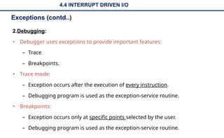 COA_Unit 4_ INPUT-OUTPUT SUBSYSTEMS, I_O DEVICE INTERFACE.pptx