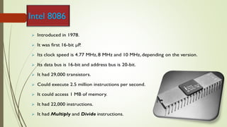 Intel 8086
 