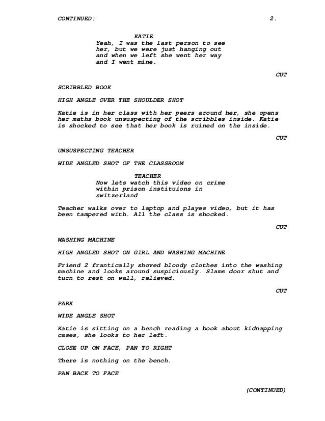 Coax - Trailer Script