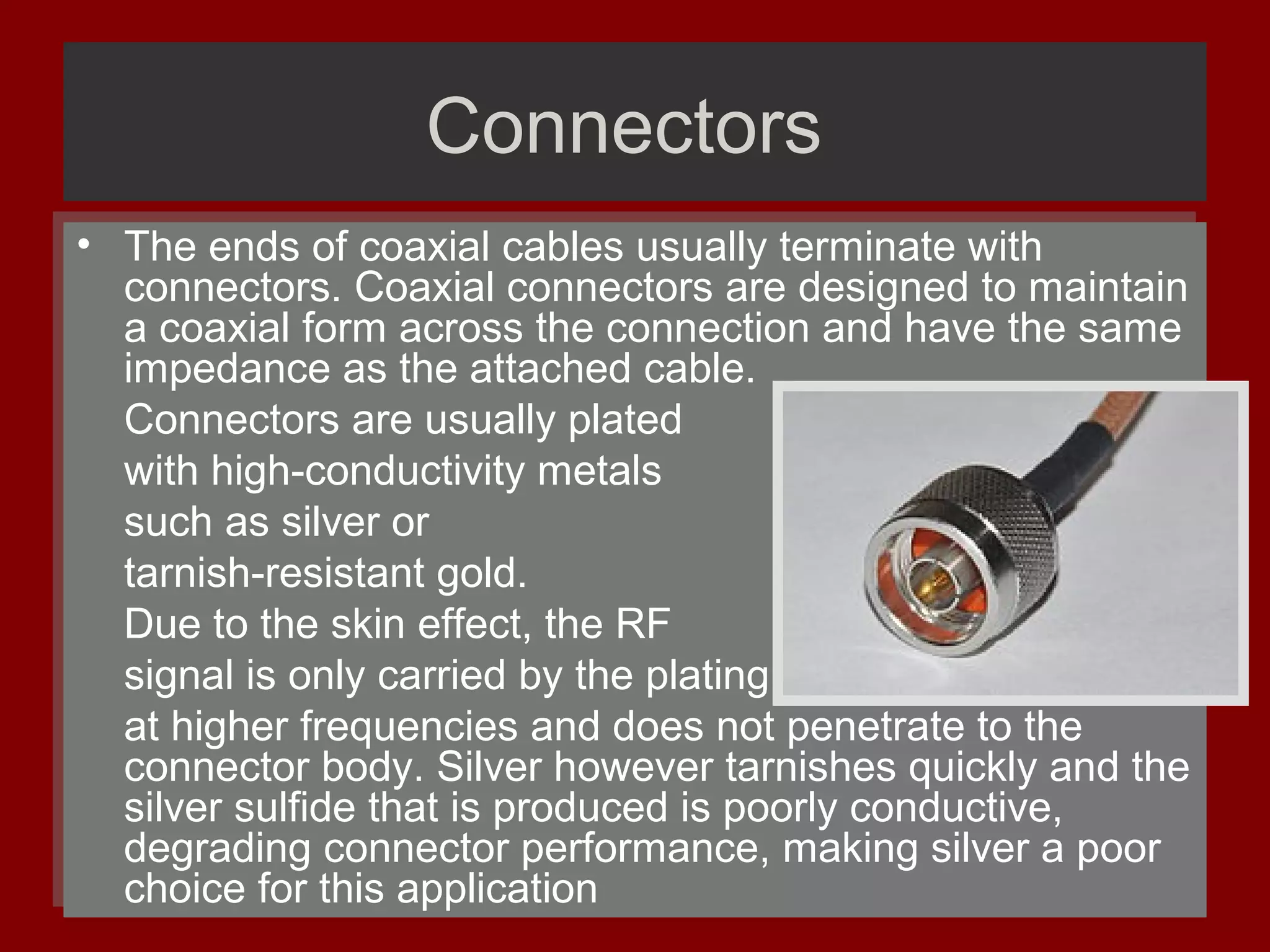 Coaxial cable and its types PPT