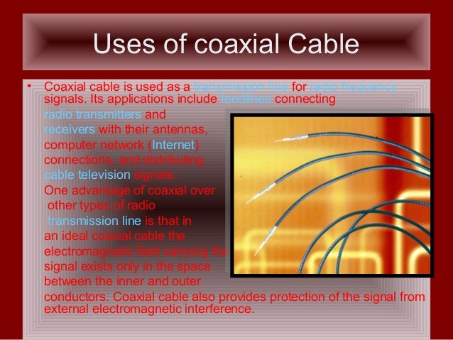 coaxial cable and its types coax cable types