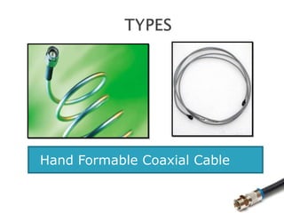 Hand Formable Coaxial Cable
 
