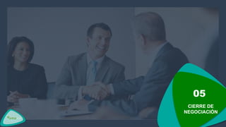 05
CIERRE DE
NEGOCIACIÓN
 