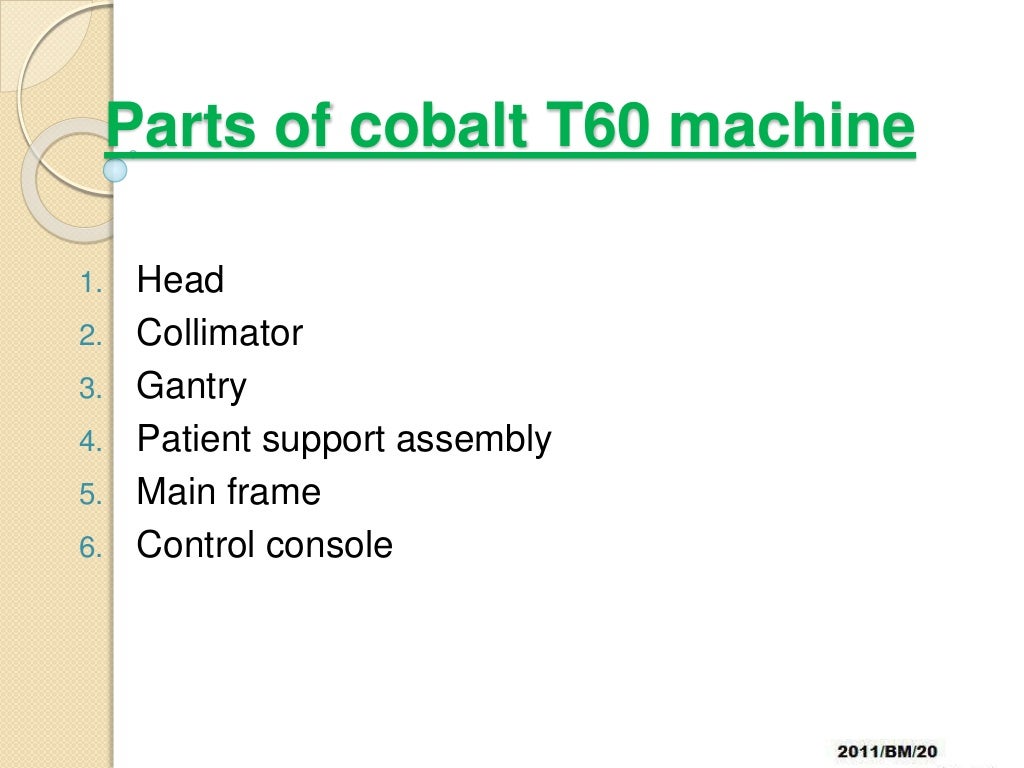 Cobalt 60