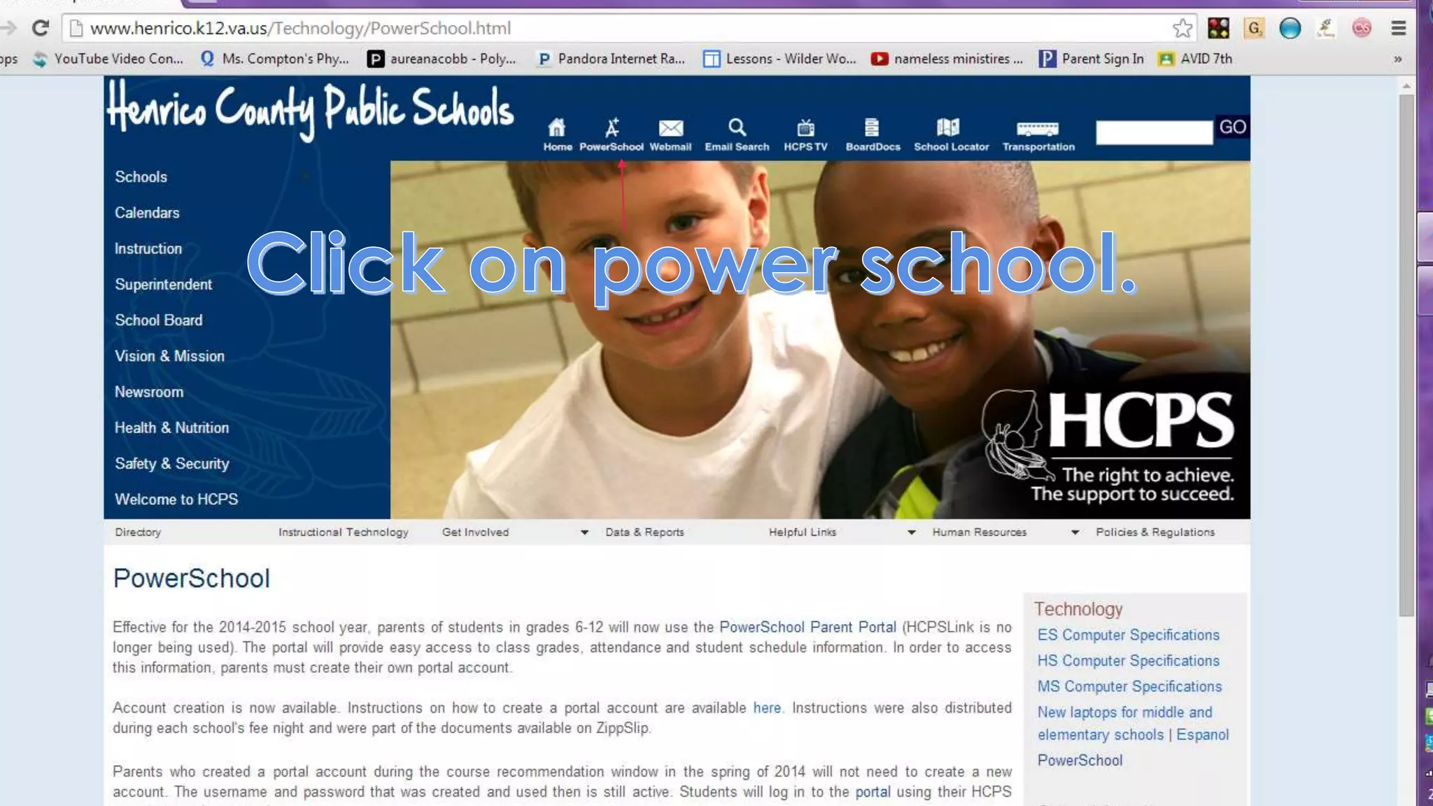 How to use PowerSchool PPT