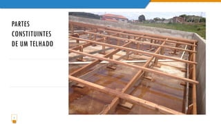PARTES
CONSTITUINTES
DE UM TELHADO
7
 