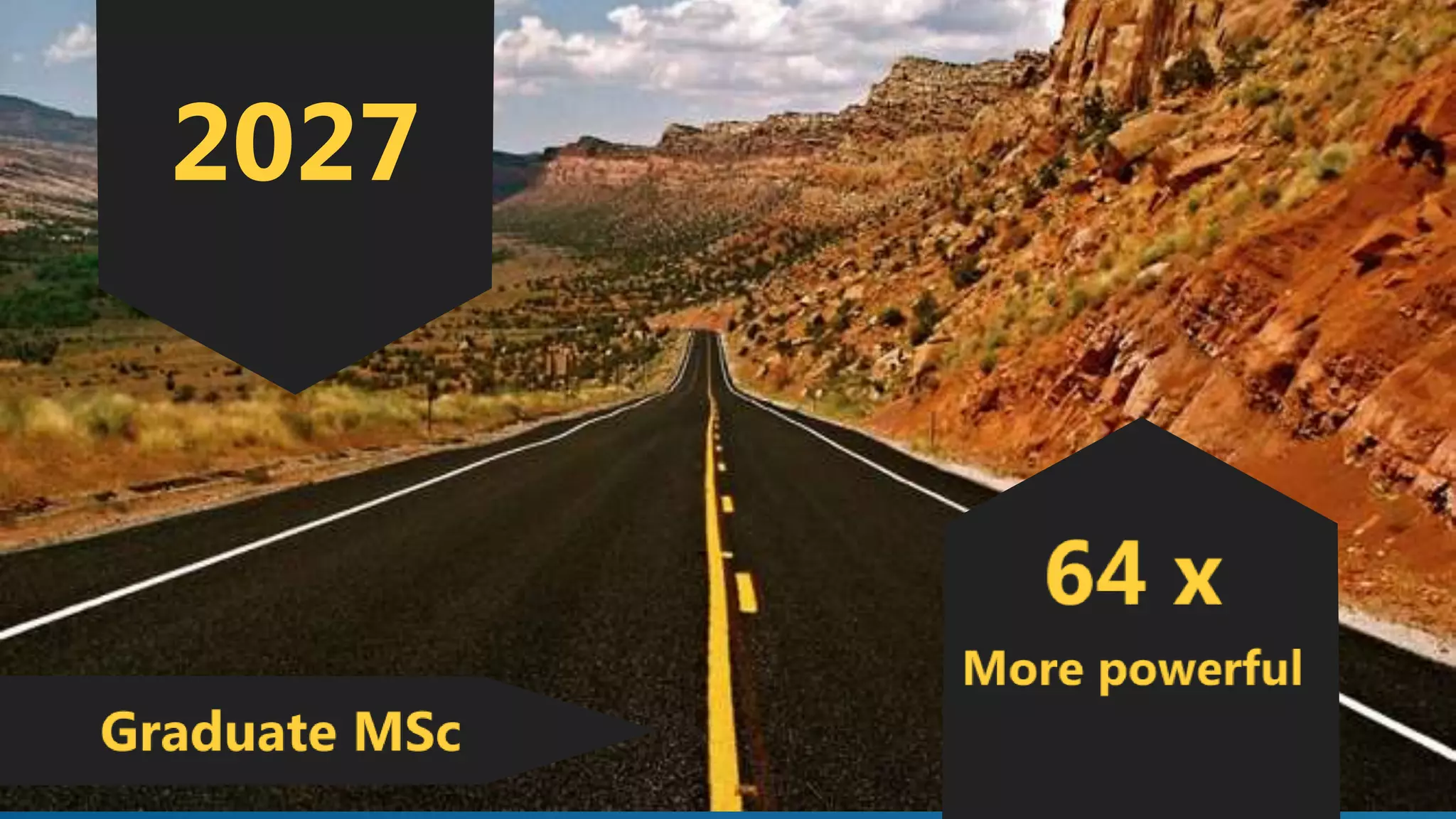 WHAT ARE WE TRYING TO ACHIEVE?
 Vaughan’s slide future
2027
 