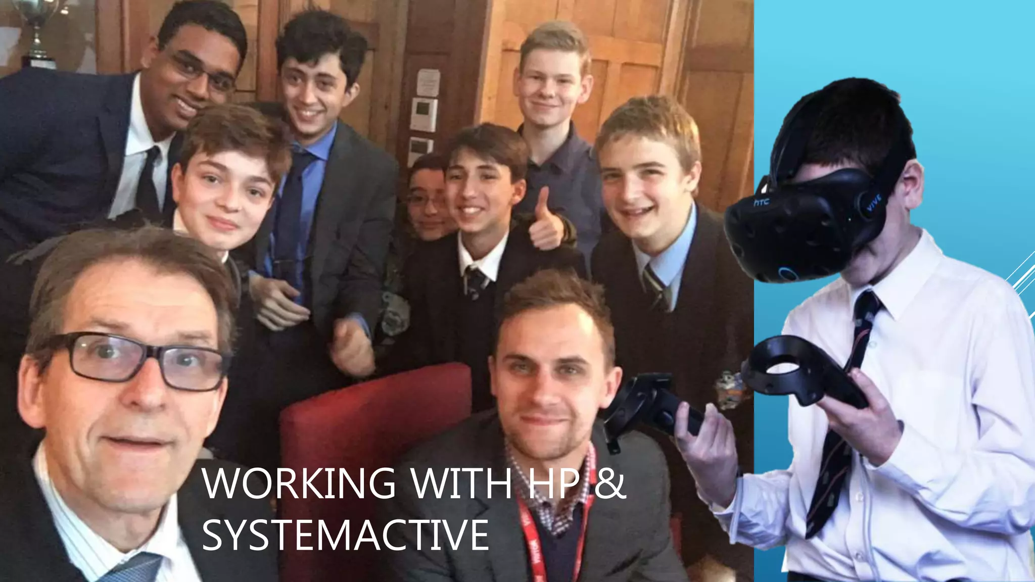 WORKING WITH HP &
SYSTEMACTIVE
 