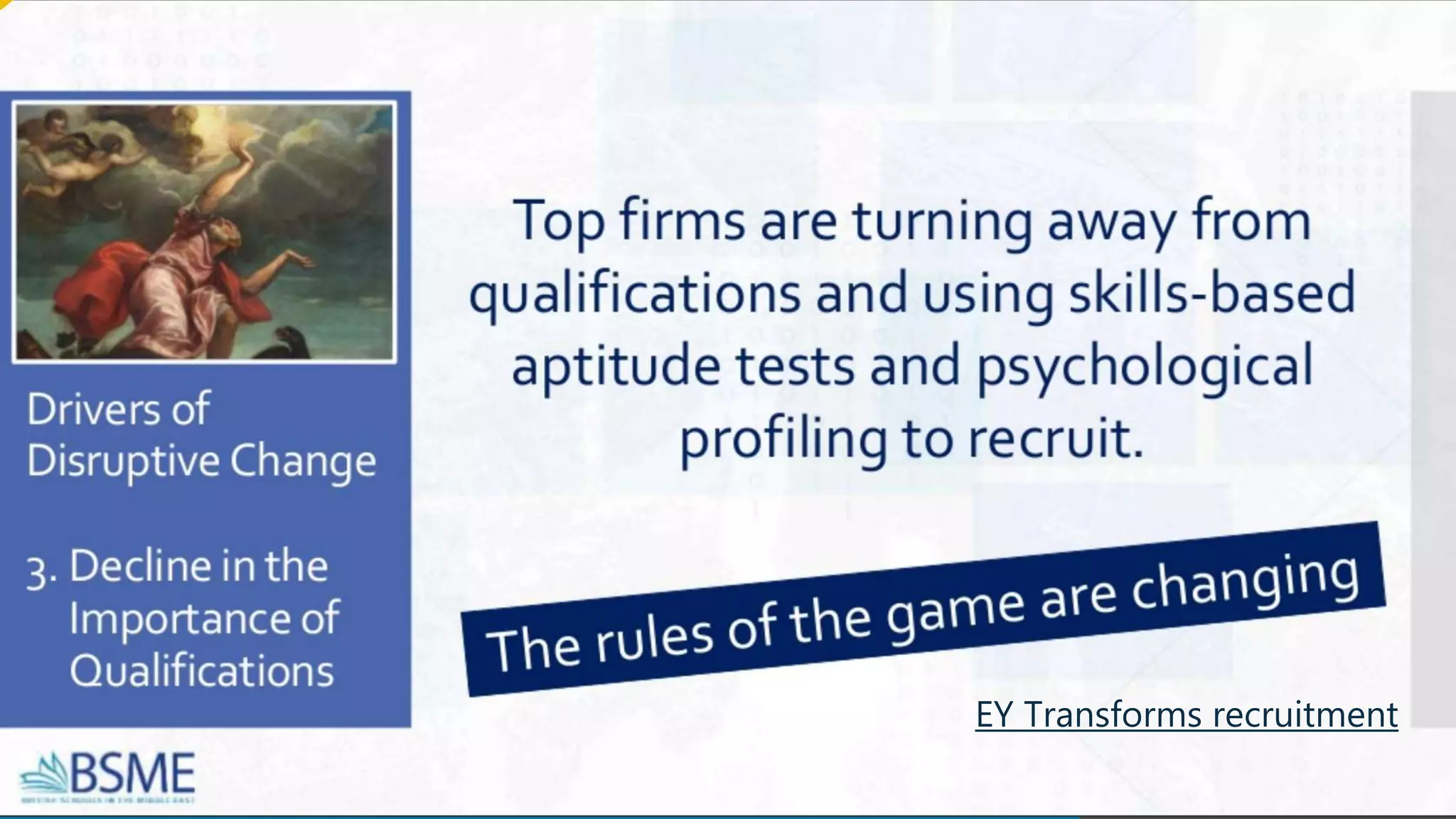 CV BLIND EY Transforms recruitment
 