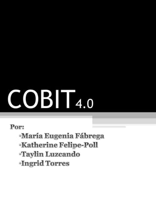 COBIT 4.0 