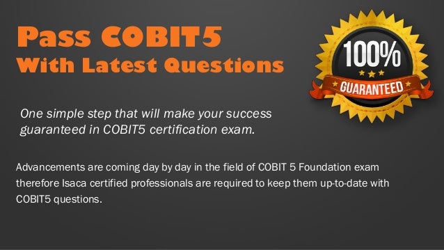 COBIT5試験復習赤本