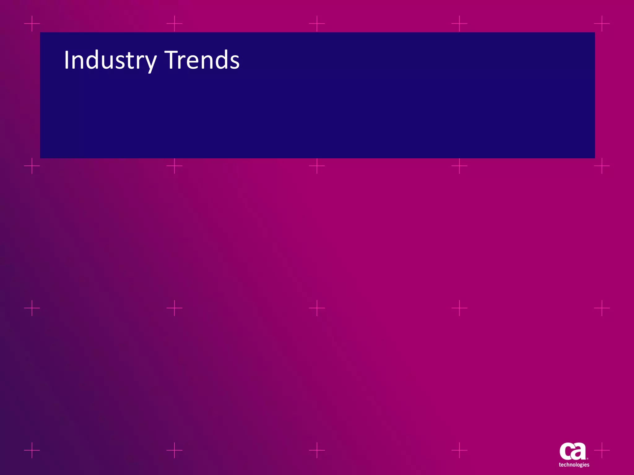 Industry Trends

 