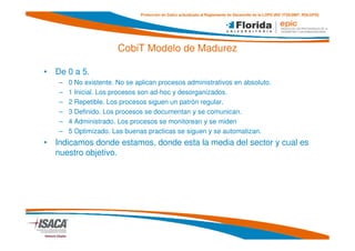 CobiT Itil Iso 27000 Marcos De Gobierno | PDF