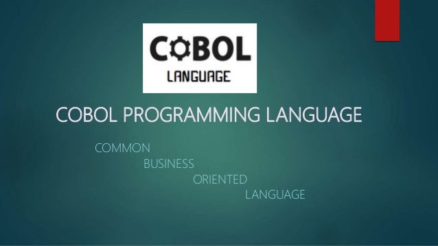 Cobol Programming Language