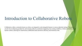 Collaborative robots in advanced wolrd... | PDF