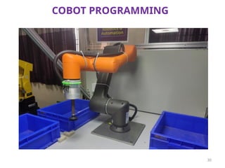 COBOTS for industrial applications Collaborative Robots (Cobots) are ...