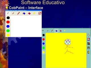 Software Educativo CobPaint – Interface  