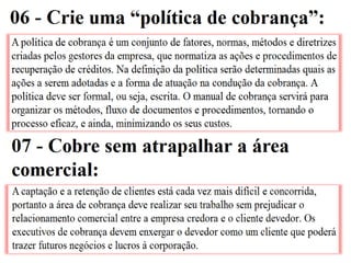 Cobrança a clientes