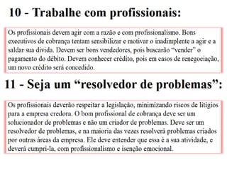 Cobrança a clientes