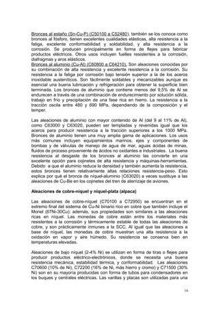Cobre y sus aleaciones | PDF