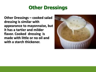 Unit of Competency 4 - Prepare Salads and Dressings | PPTX