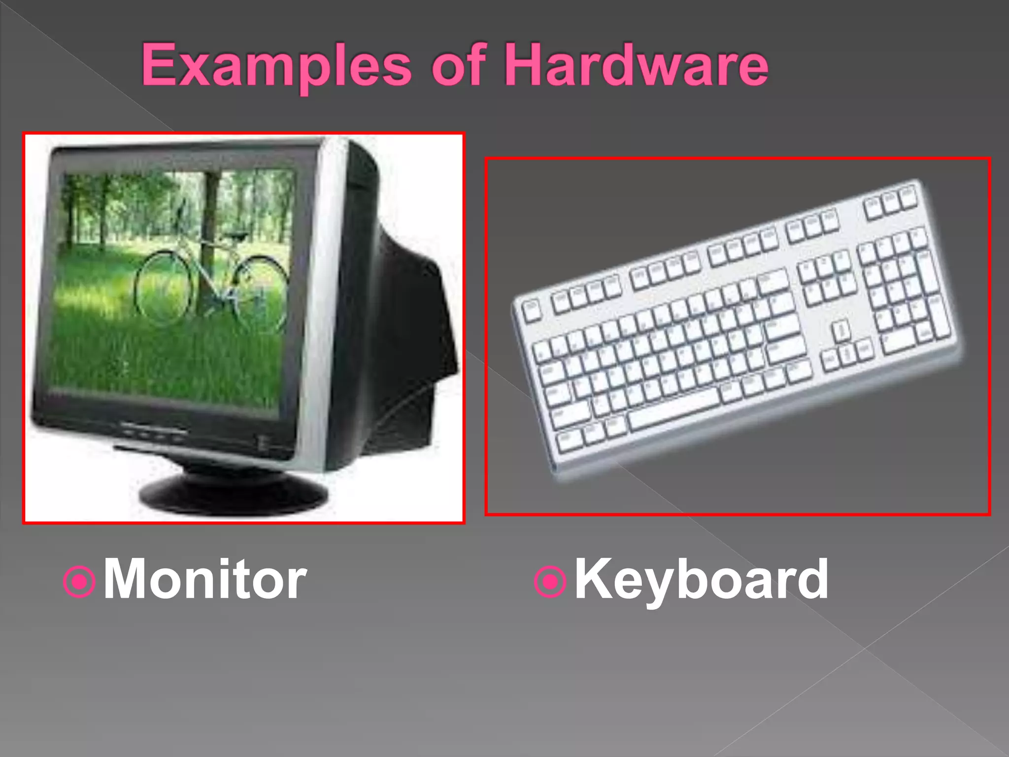 Monitor Keyboard
 