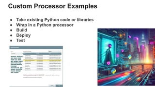 CoC25US_ Enhancing Apache NiFi 2.x with Python Processors | PDF