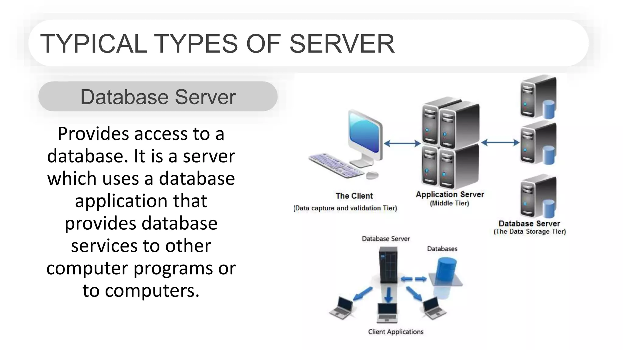 Introduction to Server | PPTX | Operating Systems | Computer Software ...