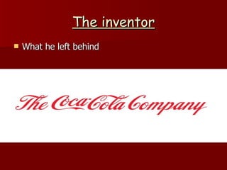 The inventor What he left behind 