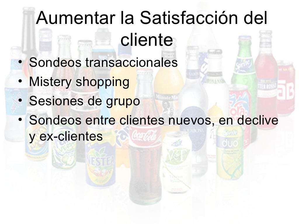 Control de Gestión sobre Coca cola