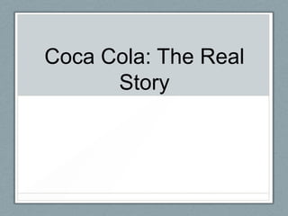 Coca cola | PPT