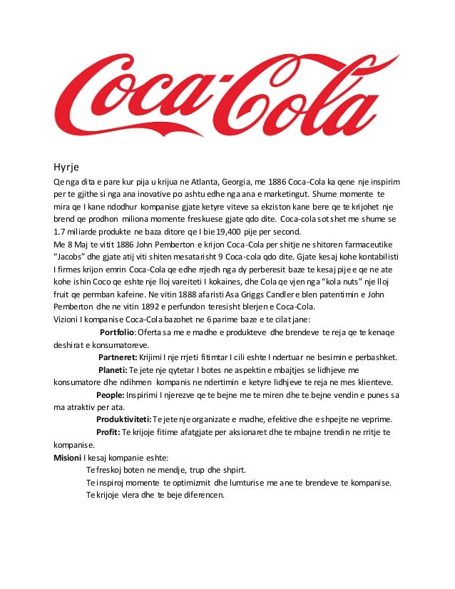History of coca cola image