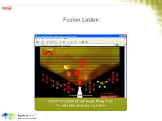 Fusion LatAm Implementation of the Music Mixer Tool  for all Latin America Countries 