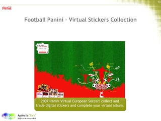 Football Panini – Virtual Stickers Collection 2007 Panini Virtual European Soccer :  collect and  trade digital stickers and complete your virtual album.  
