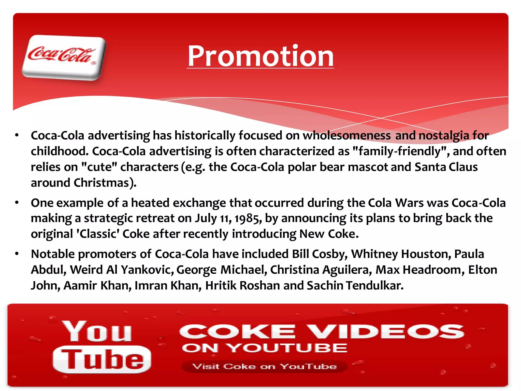 Coca cola-imc presentation | PDF | Business | Business and Finance