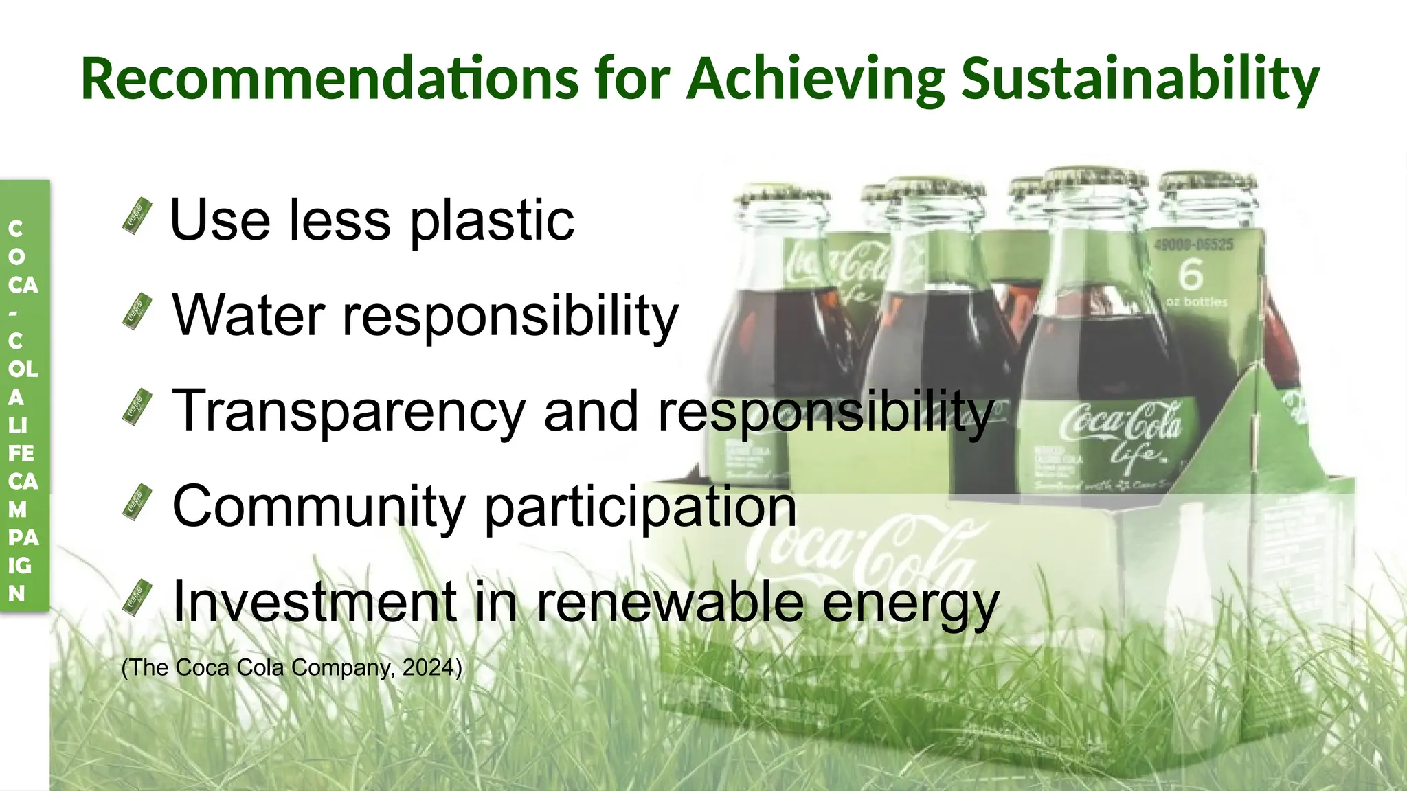 Coca cola life presentation of Law as a regulatory framework | PPTX