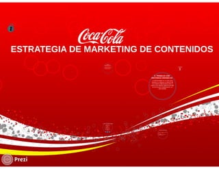 La fórmula de contenidos de Coca-cola