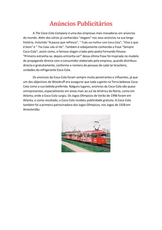 Coca Cola Ruben Jeronimo TOeag