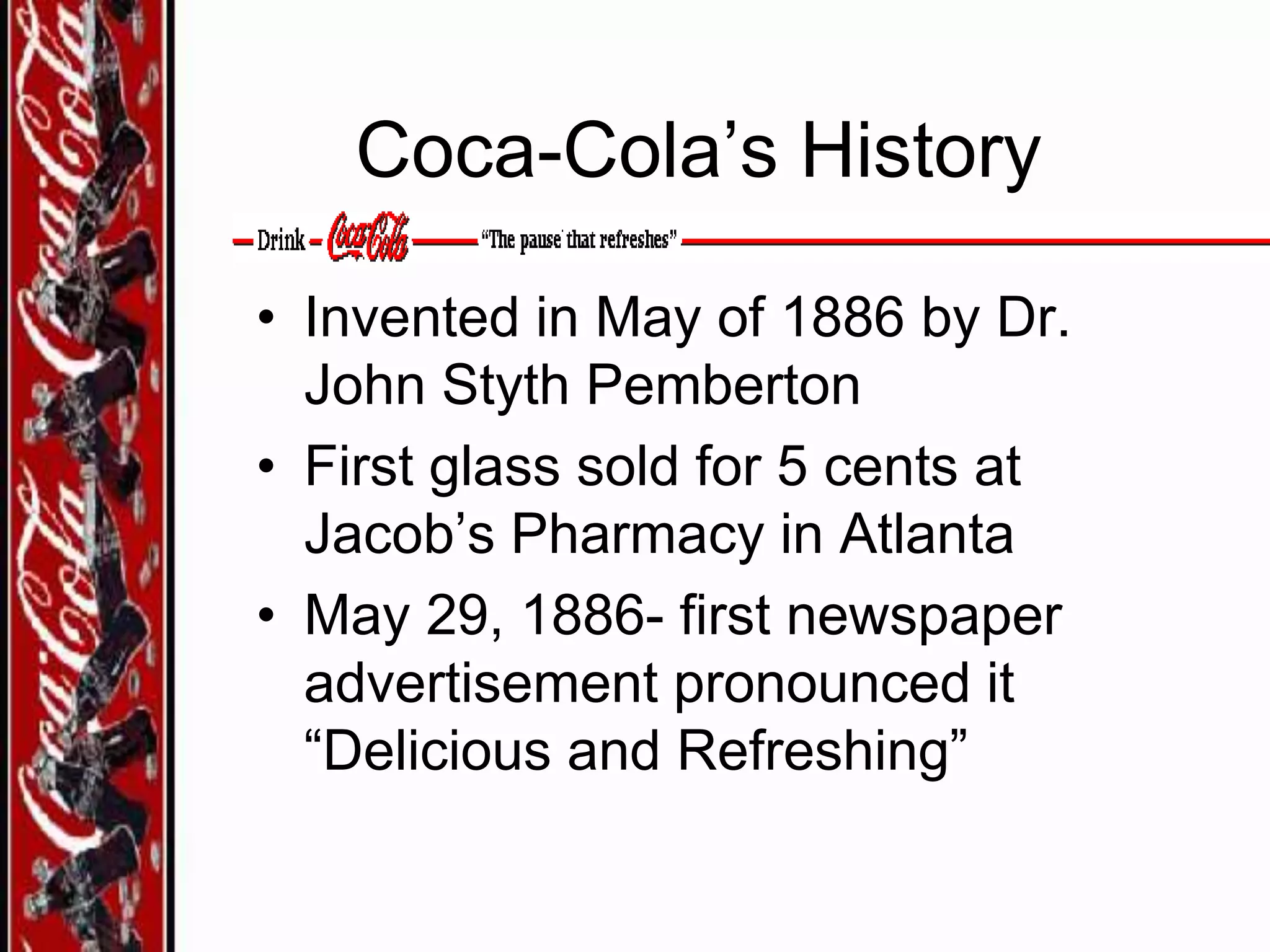 Coca cola Brand Management | PPTX