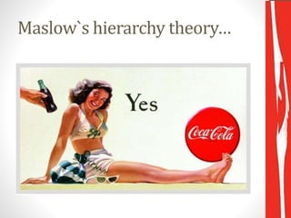 Maslow`s hierarchy theory…
 