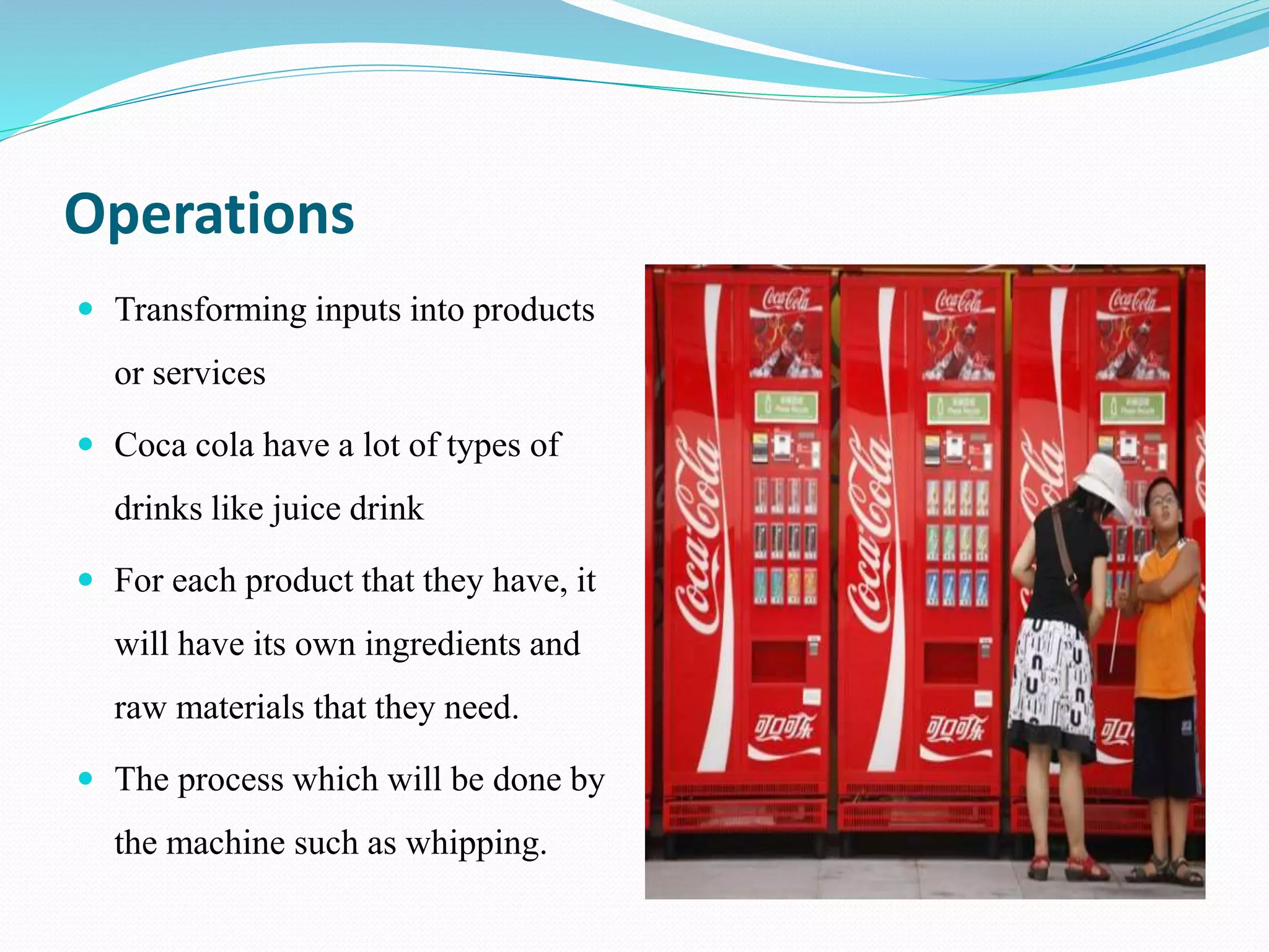 Picture Sample Coke Routing Supply chain of Coca Cola | PPTX