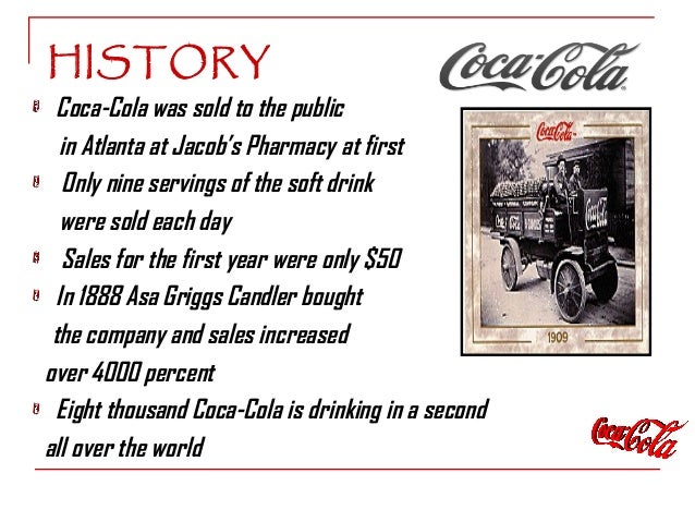 Coca Cola ( English Slides) (İngilizce Slaytlar)