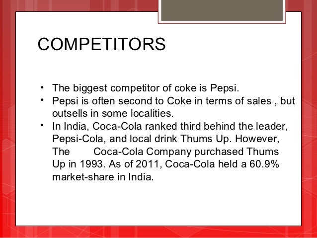 Five competitive forces for coca cola company