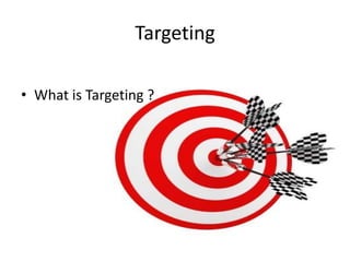 Market SegmentationWhat is Segmentation?