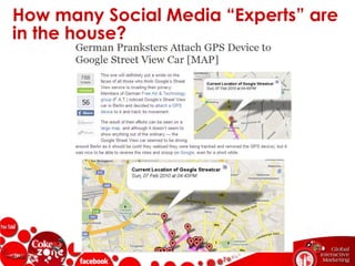 How many Social Media “Experts” are in the house?