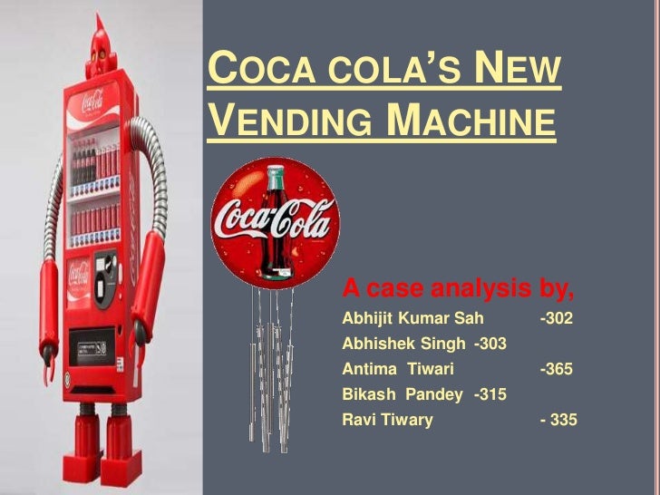 coca cola new vending
