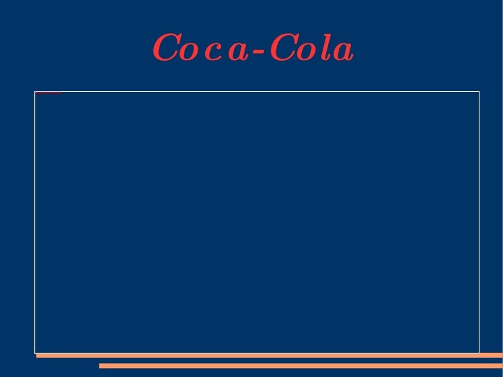 Coca Cola Powerpoint