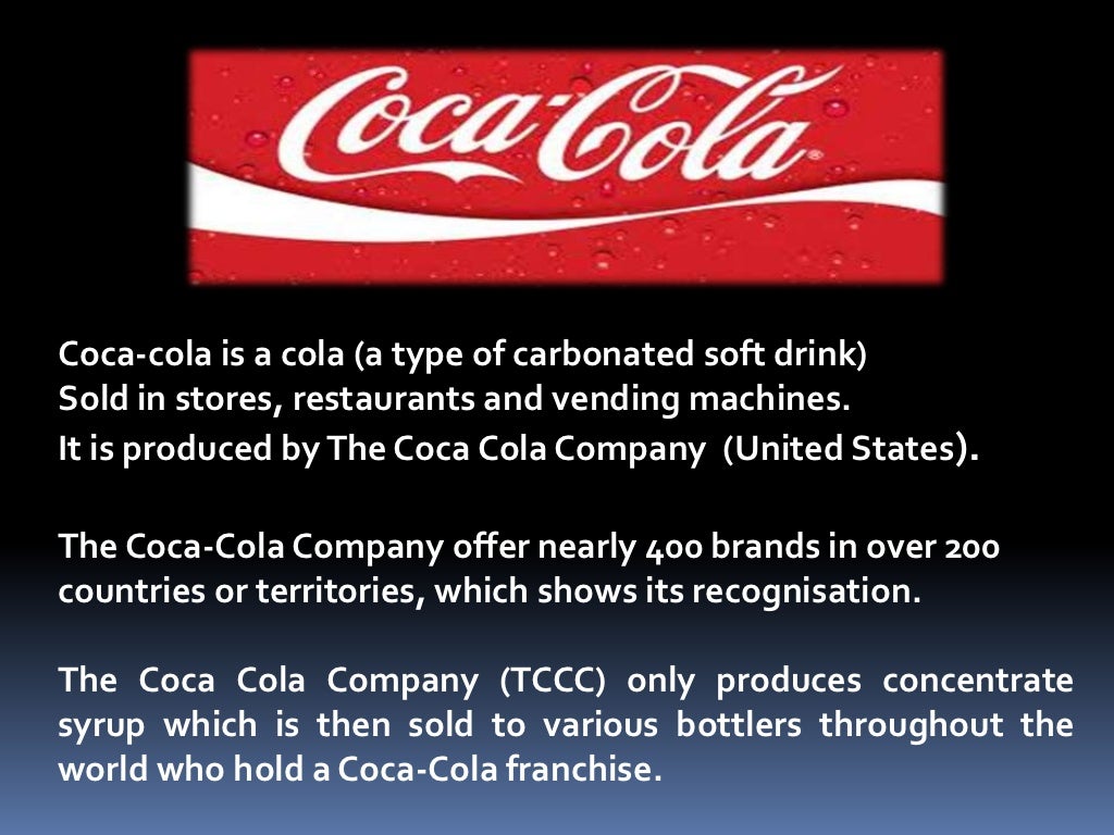 Coca cola ppt