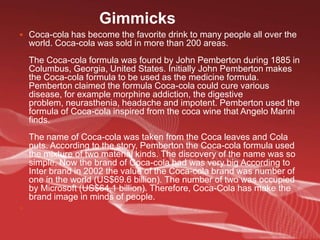 CHALLENGES & ISSUESAcidity and tooth decayHigh fructose corn syrupEnvironmental issuesWater useIsrael and the Middle East controversies
