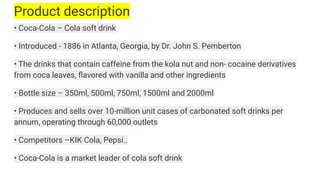 Coca cola product life cycle | PDF